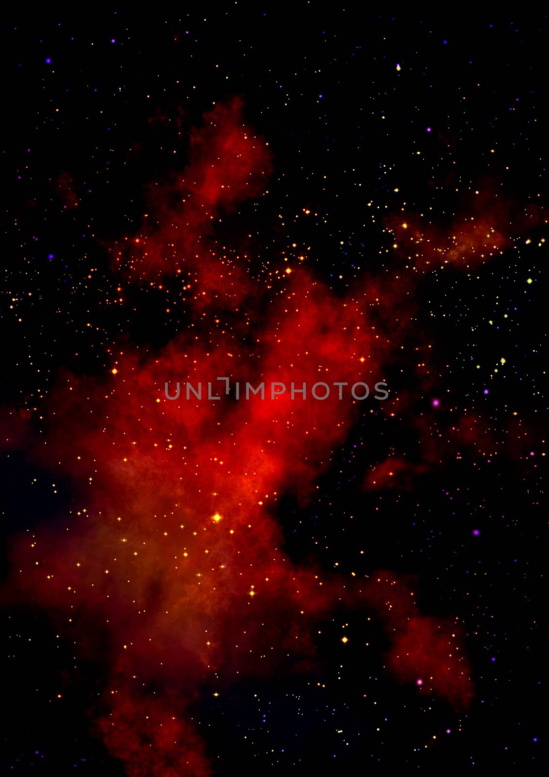 Small part of an infinite star field of space in the Universe. "Elements of this image furnished by NASA".