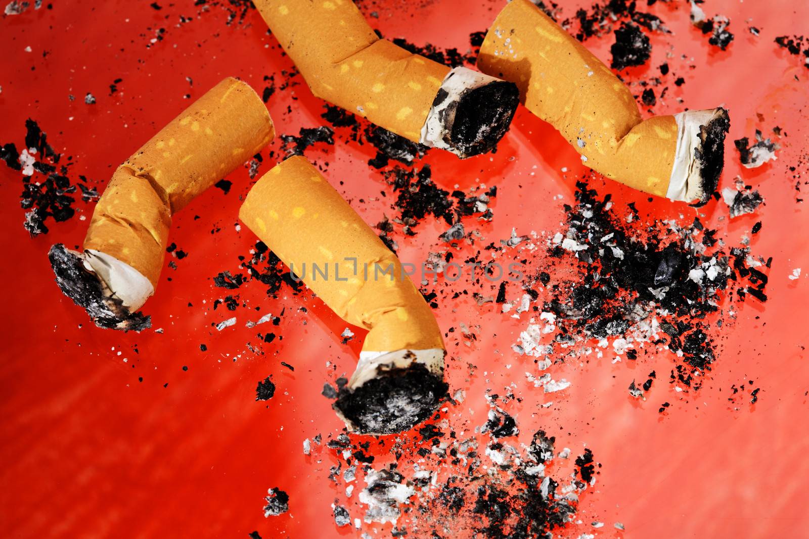 Cigarette Butts by Stocksnapper