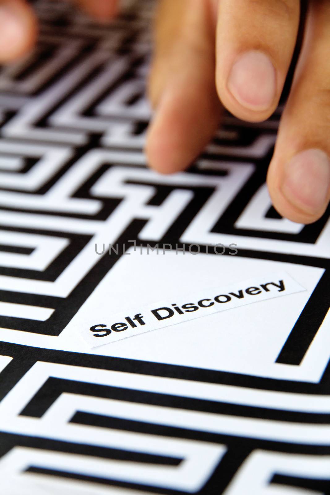 self discovery concept by ponsulak