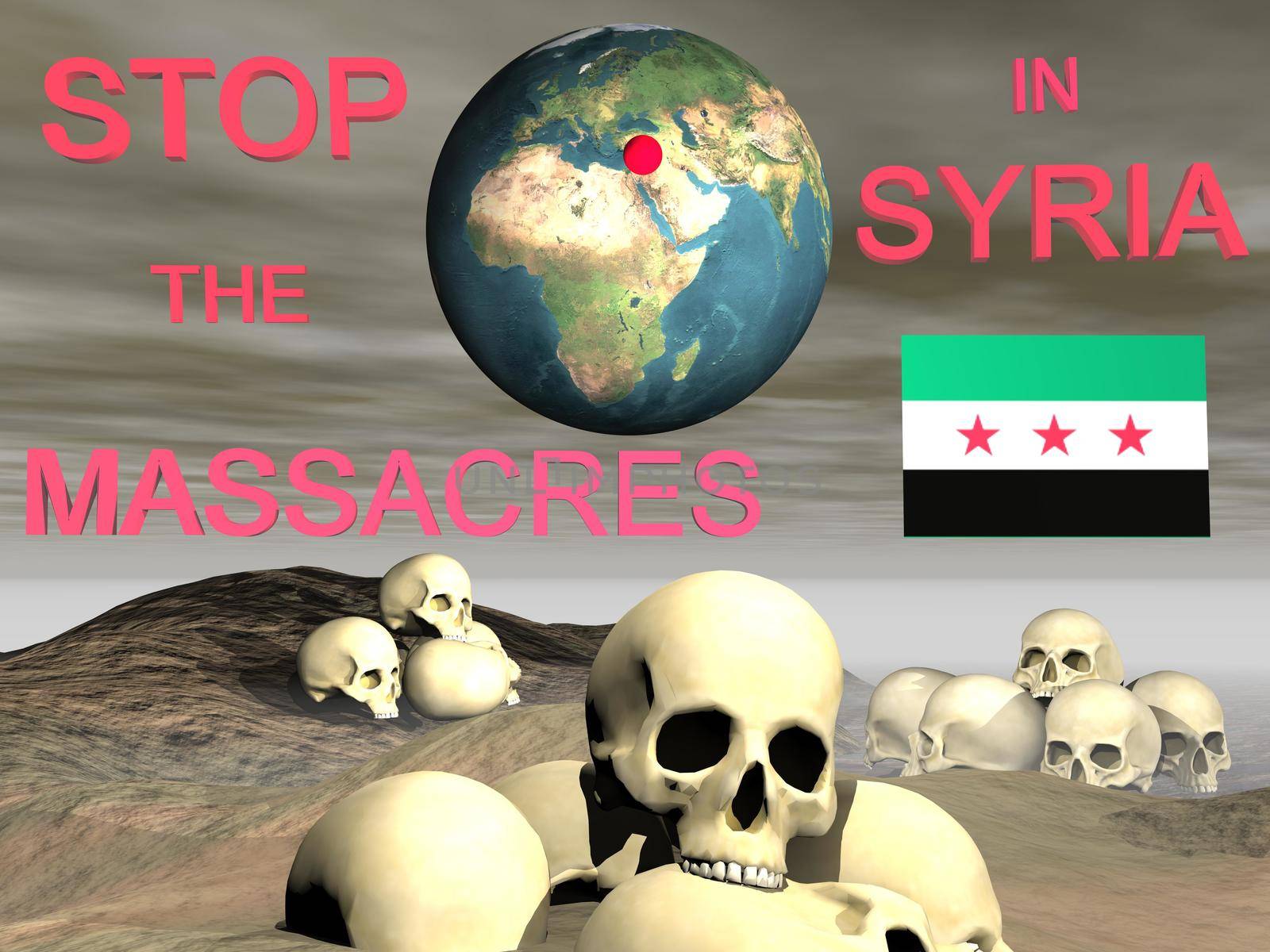 syria flag free
