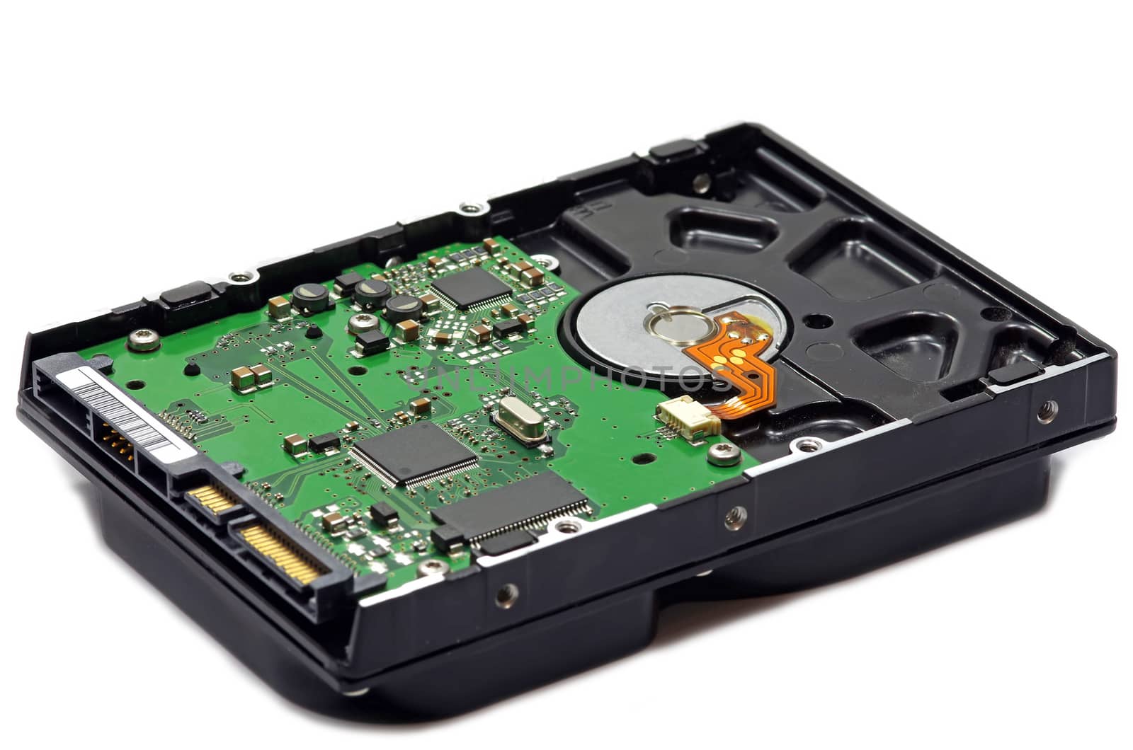Harddisk drive, close up image of device