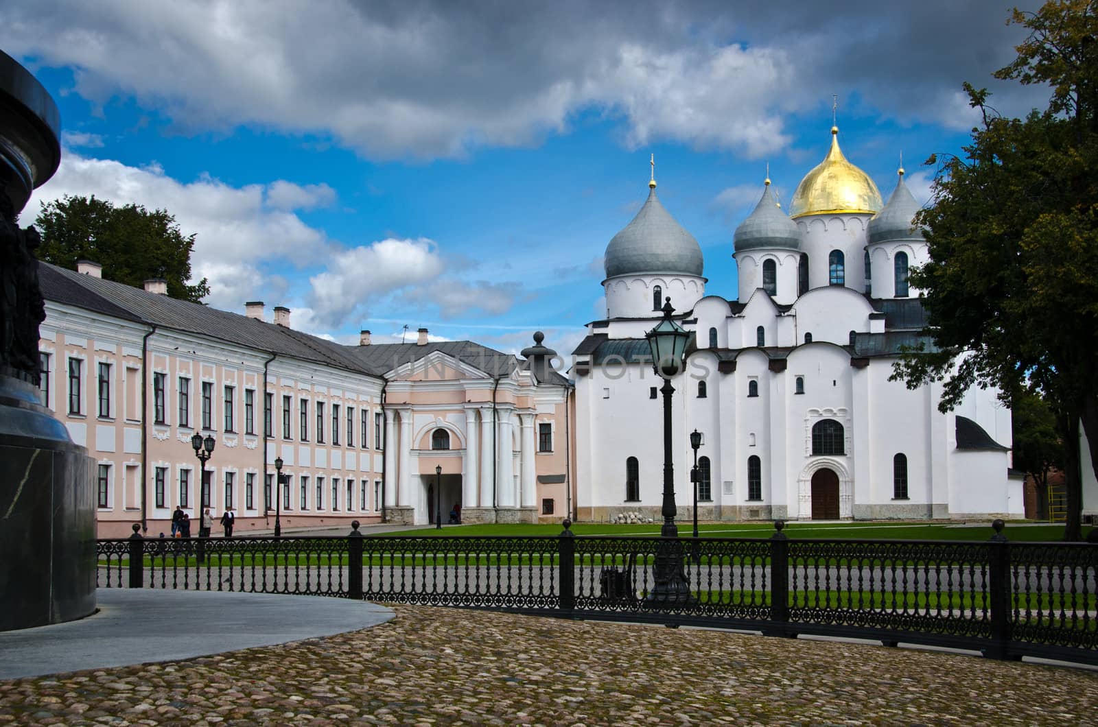 Russian Orthodox church in Novgorod, Russia