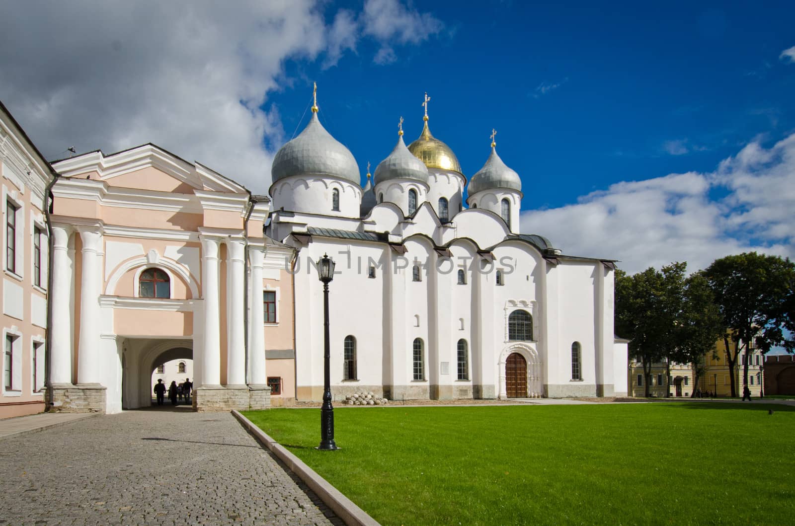 Russian Orthodox church in Novgorod, Russia