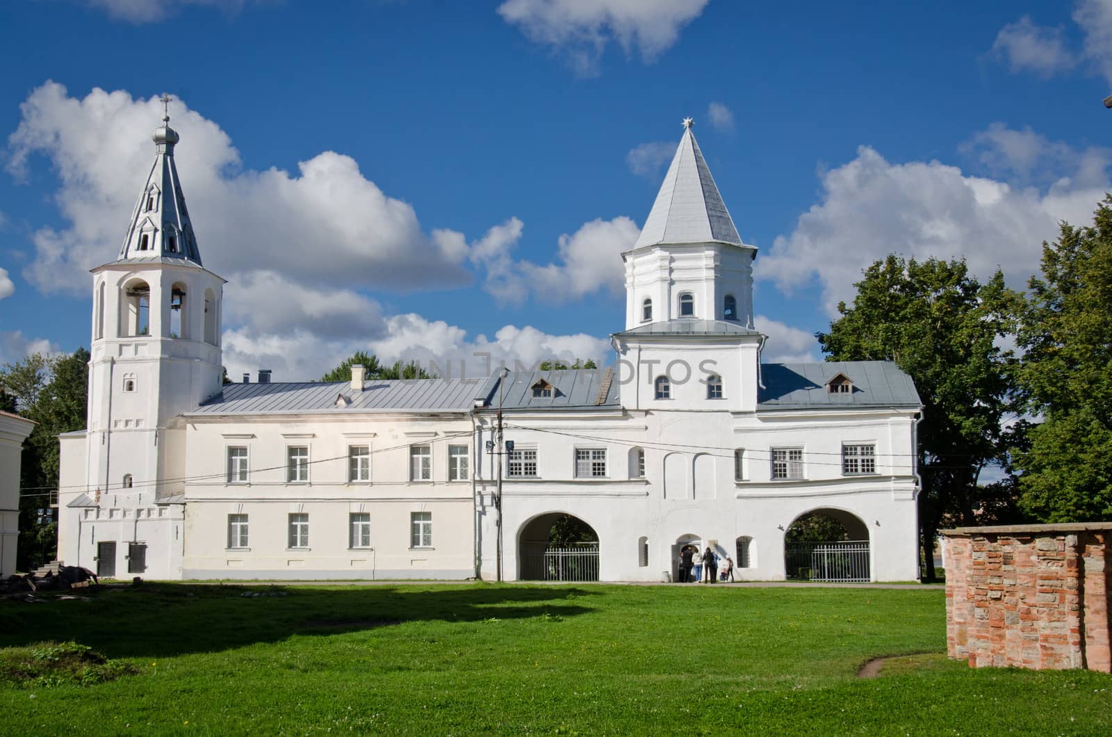 The Gate-Tower of the Gostiny Dvor, Novgarod