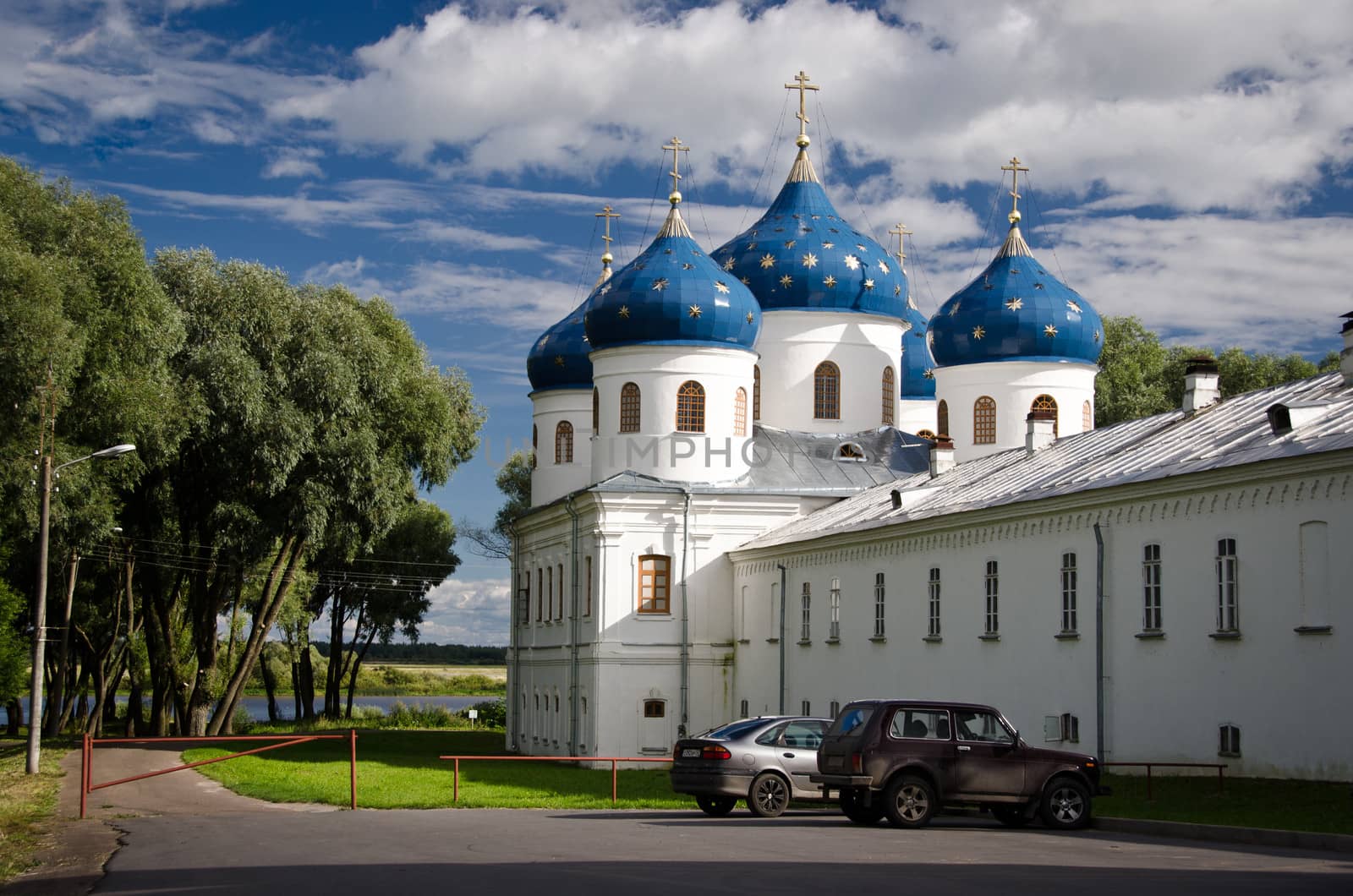 Russian Orthodox church in Novgorod, Russia