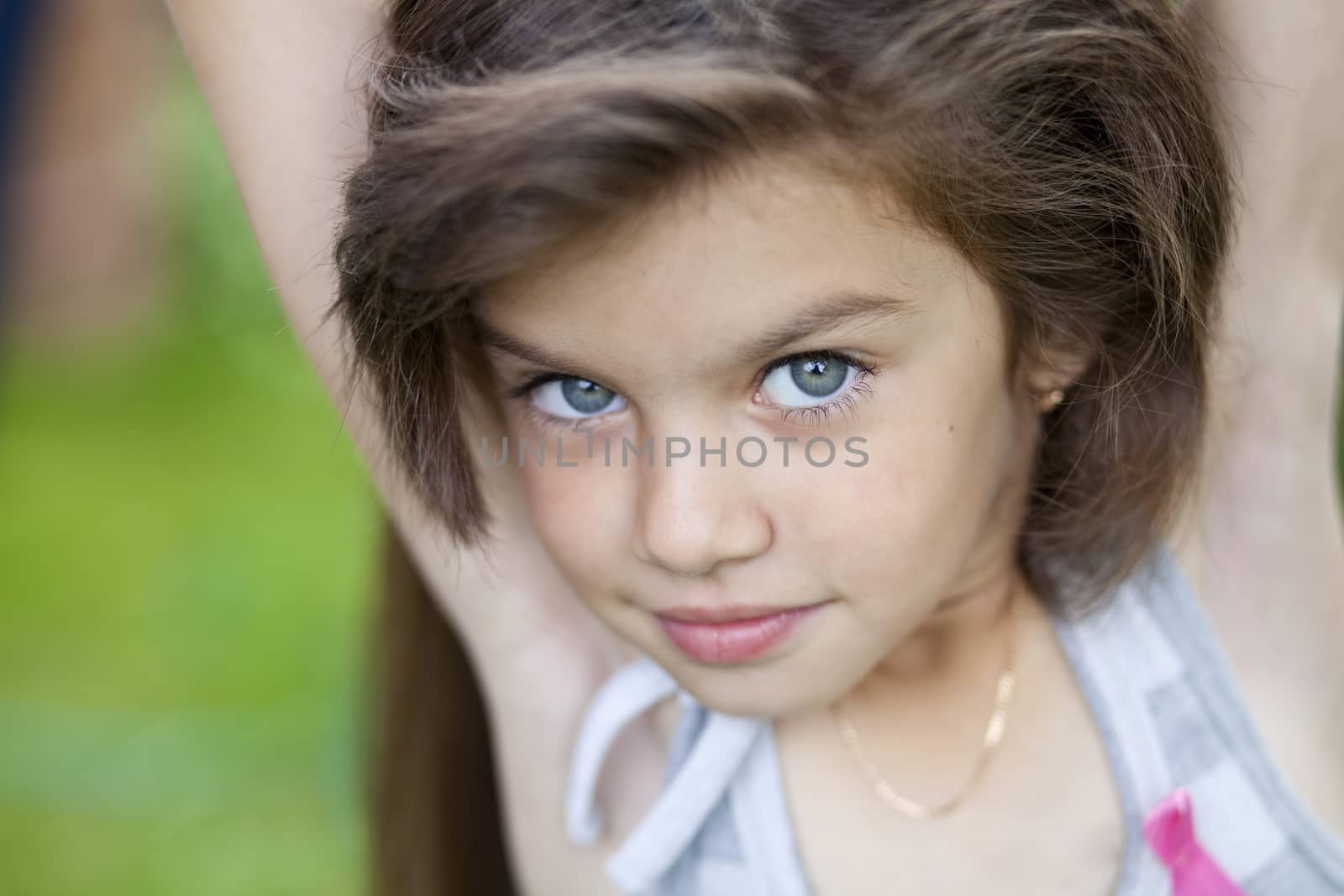 Portrait of beautiful little girl