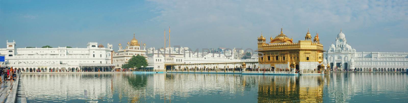 sacred Golden Temple (Harmandir Sahib) in Amritsar,India by kaetana