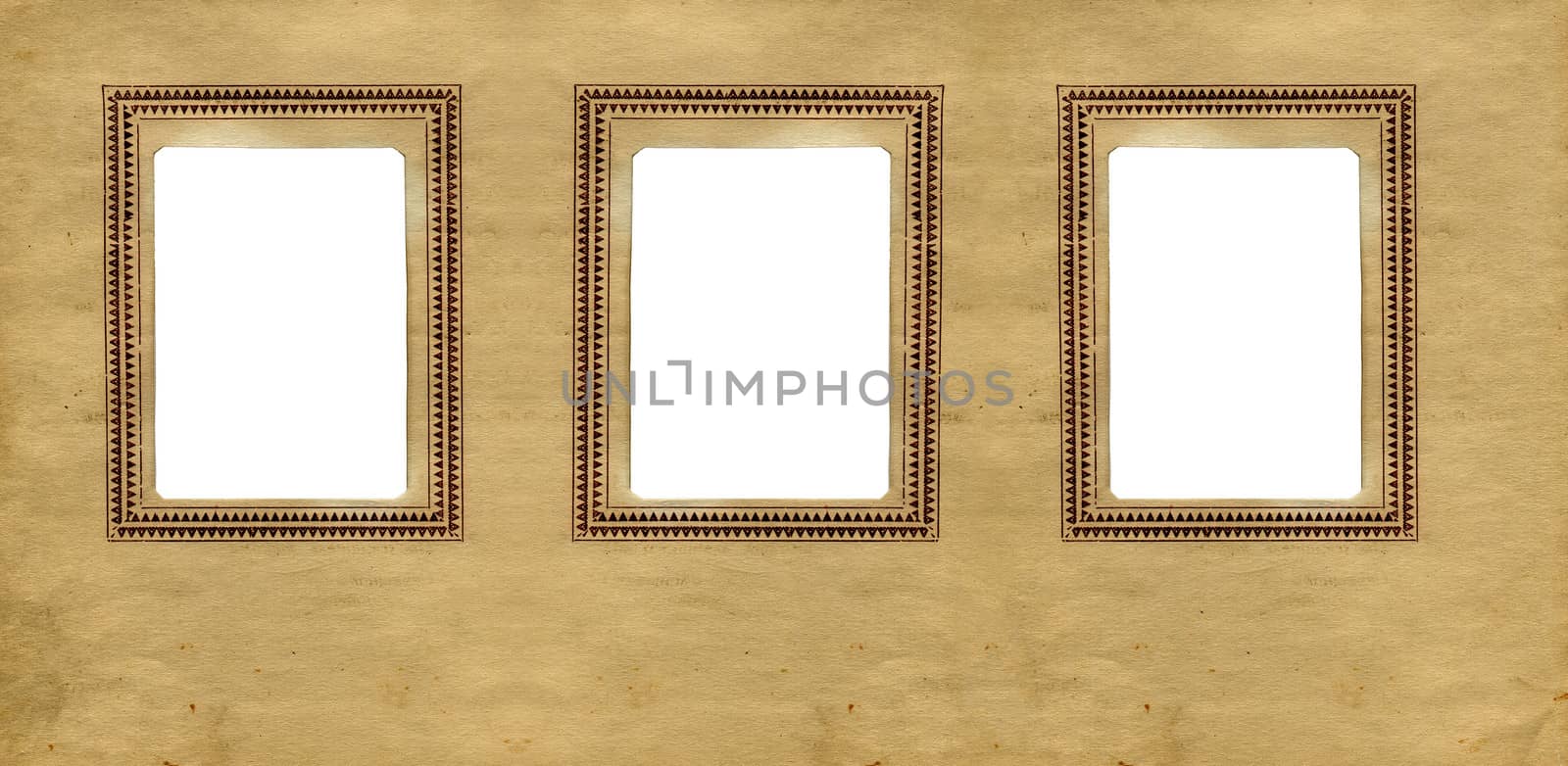 Three Vintage Frames for Photography