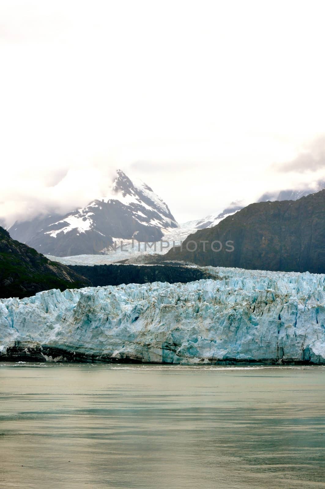 Alaskan glaciers and mountains by RefocusPhoto