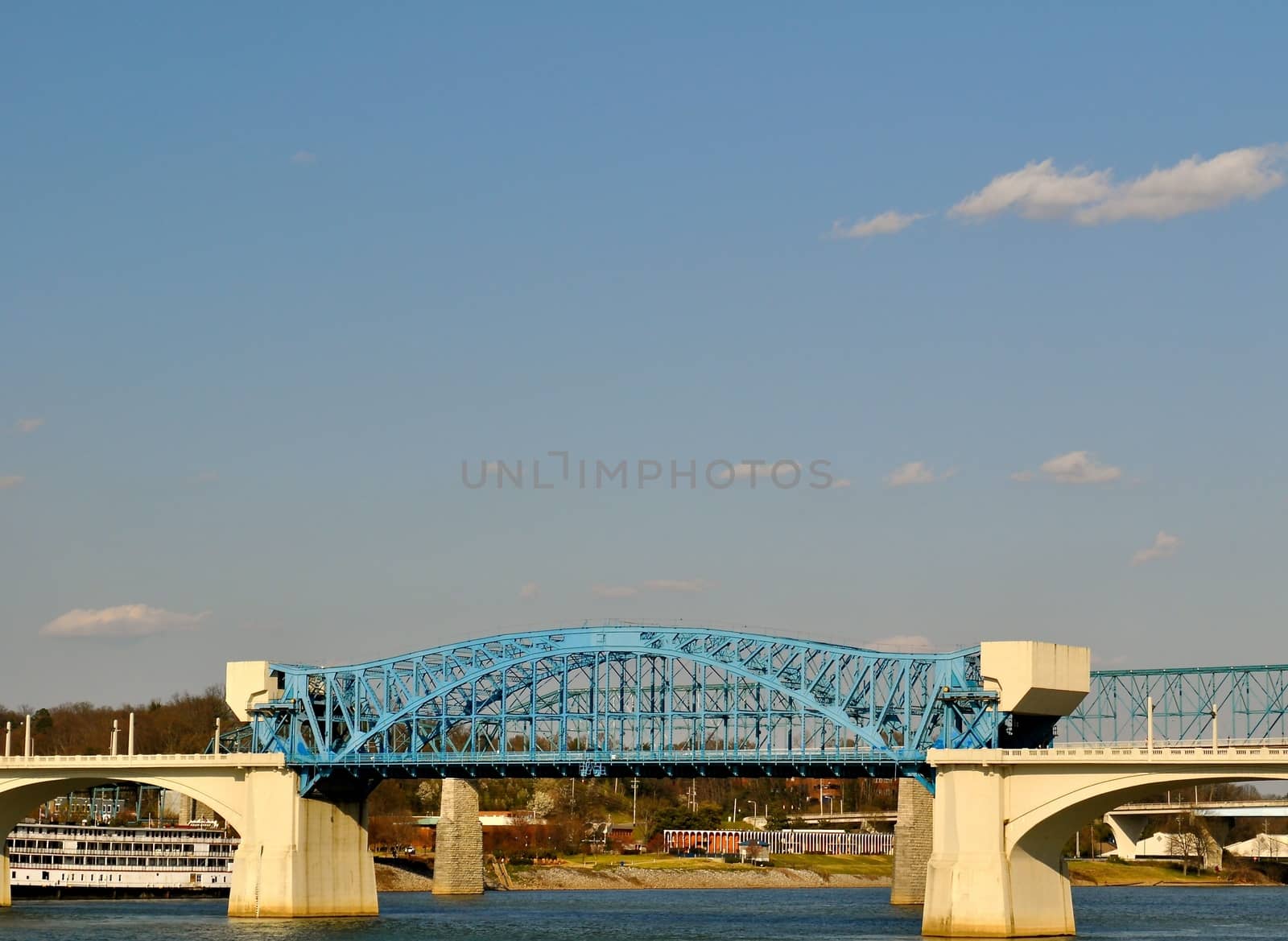 Bridge over Chattanooga River Tennessee