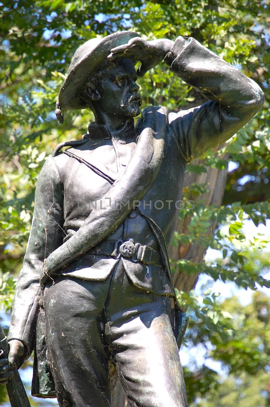 Johnson Island Confederate Statue by RefocusPhoto