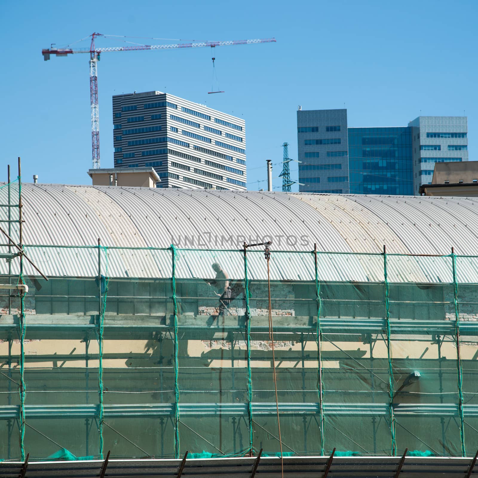 building under construction