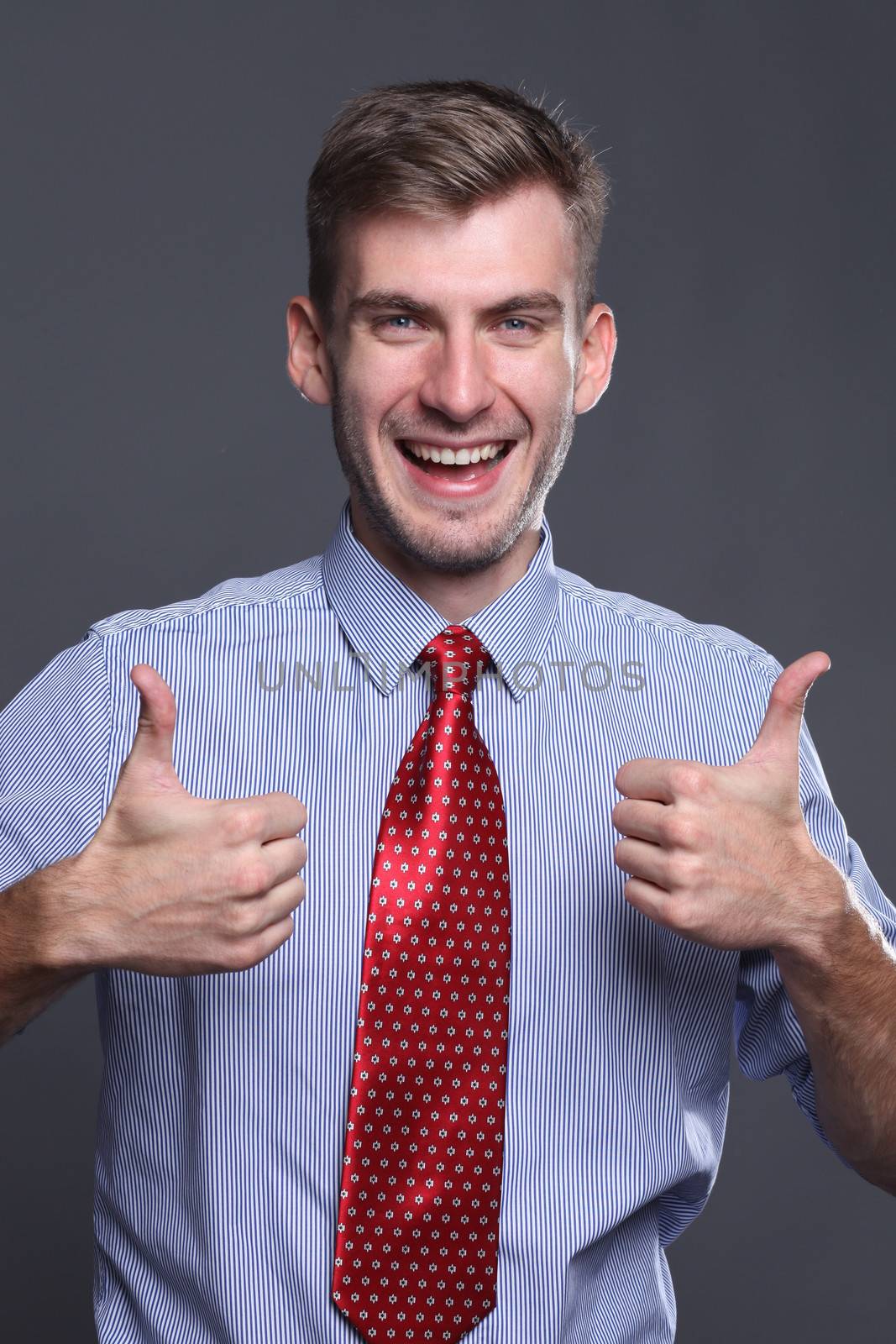 Portrait of young business man