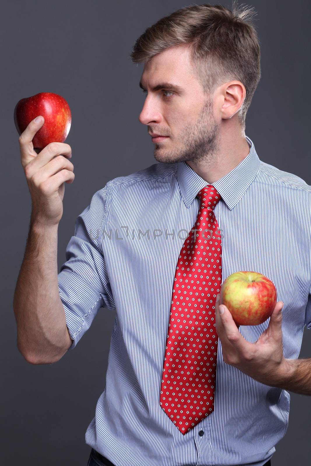 Portrait of young business man by andersonrise