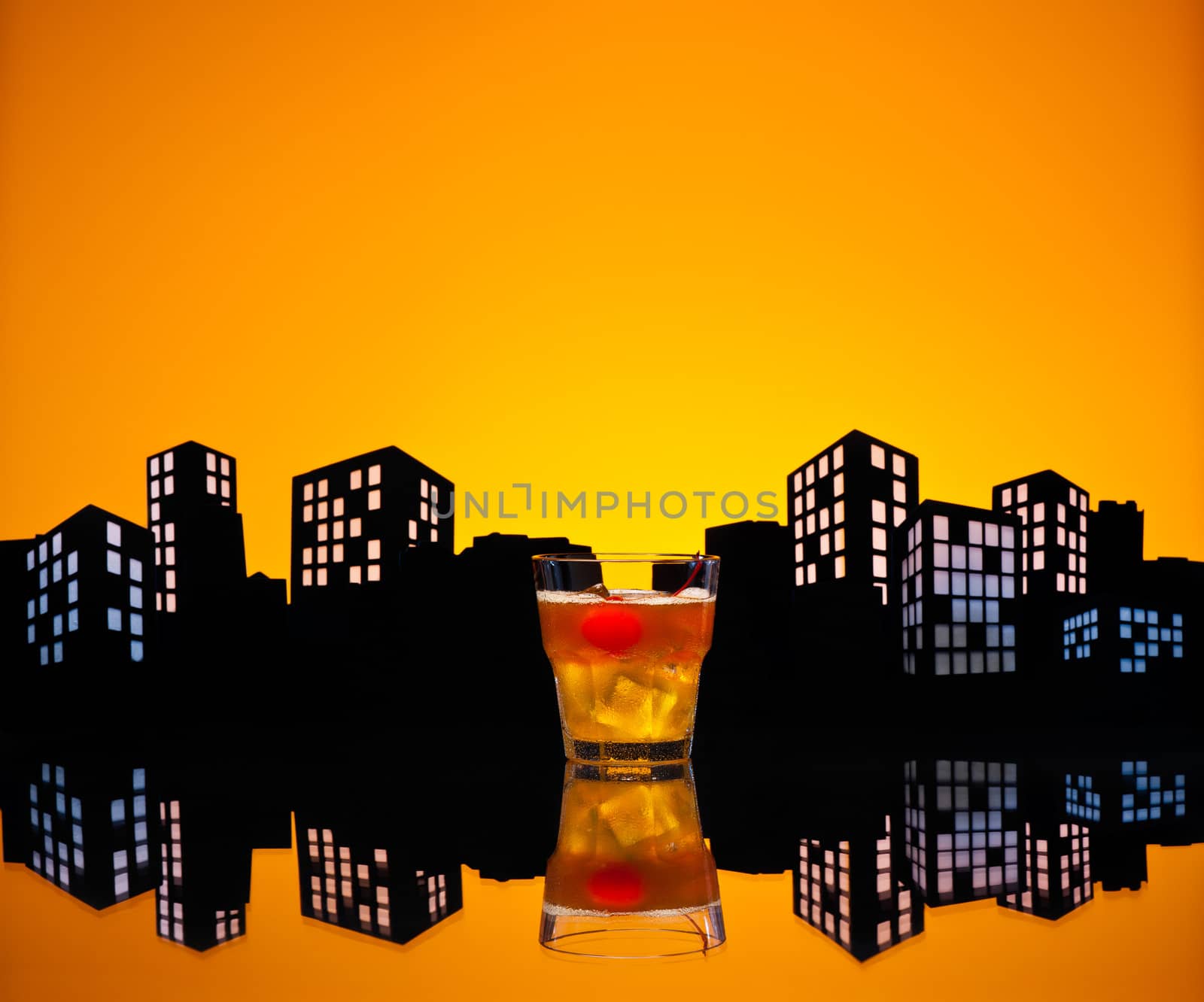 Metropolis Mai Tai cocktail by 3523Studio