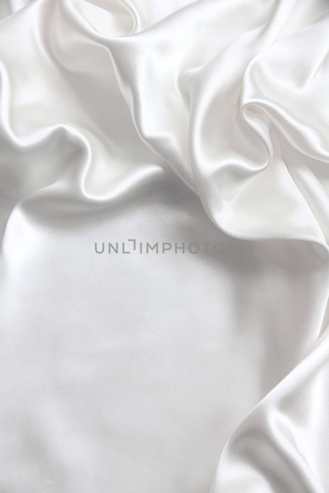 Smooth elegant white silk can use as wedding background 