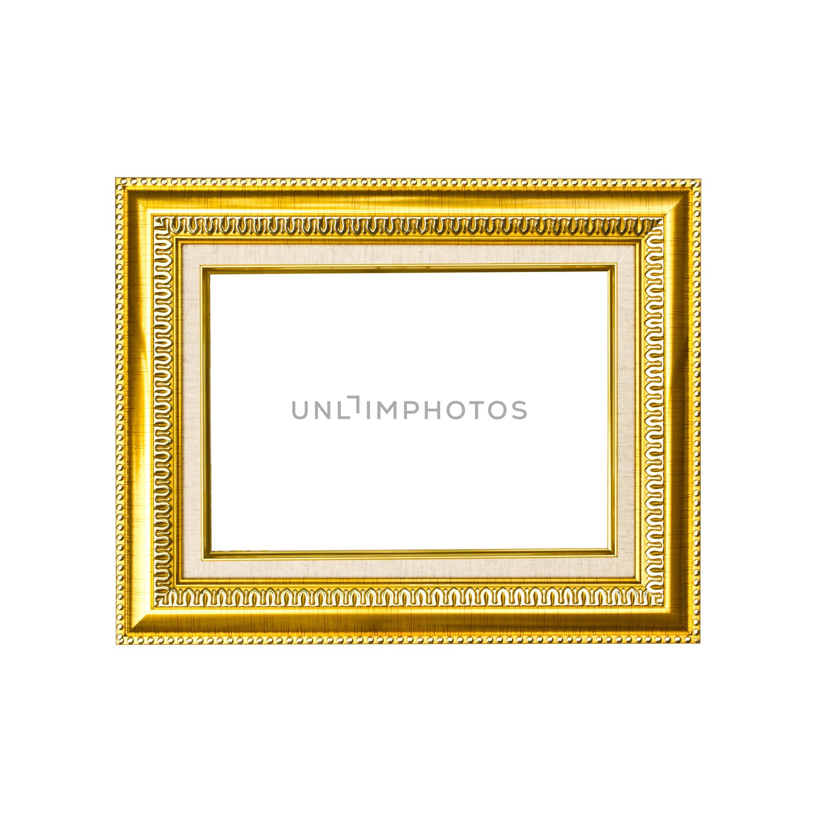 Picture frame on a white background