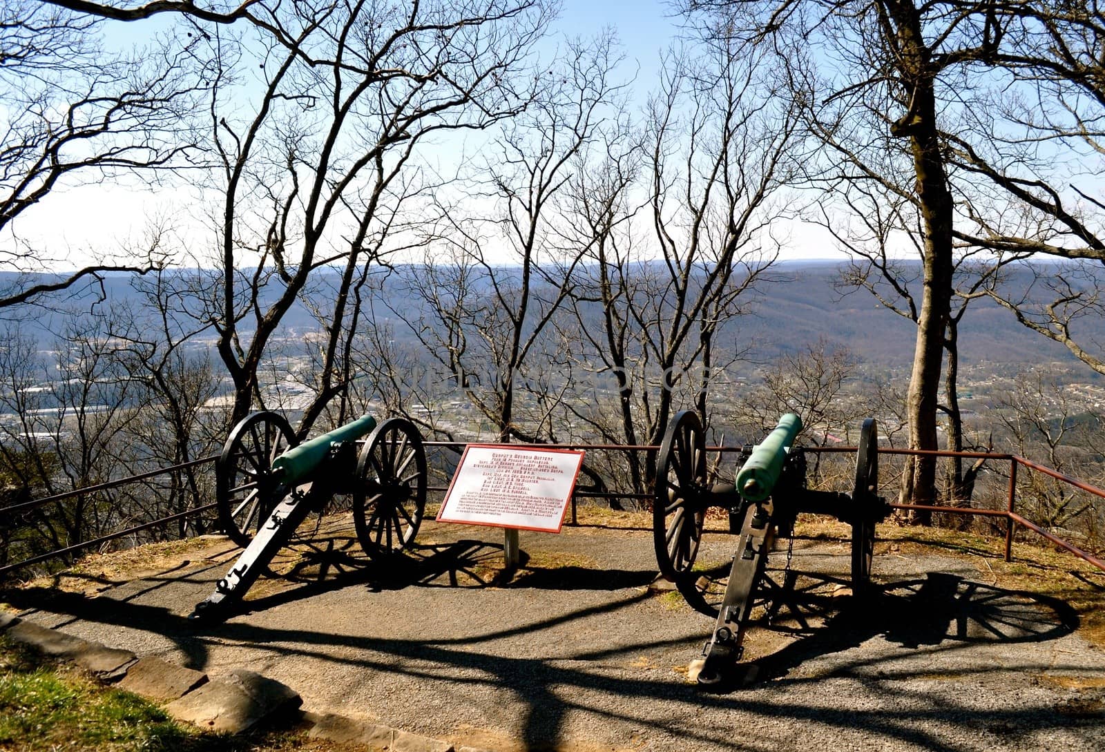 Two Cannons over Point Park