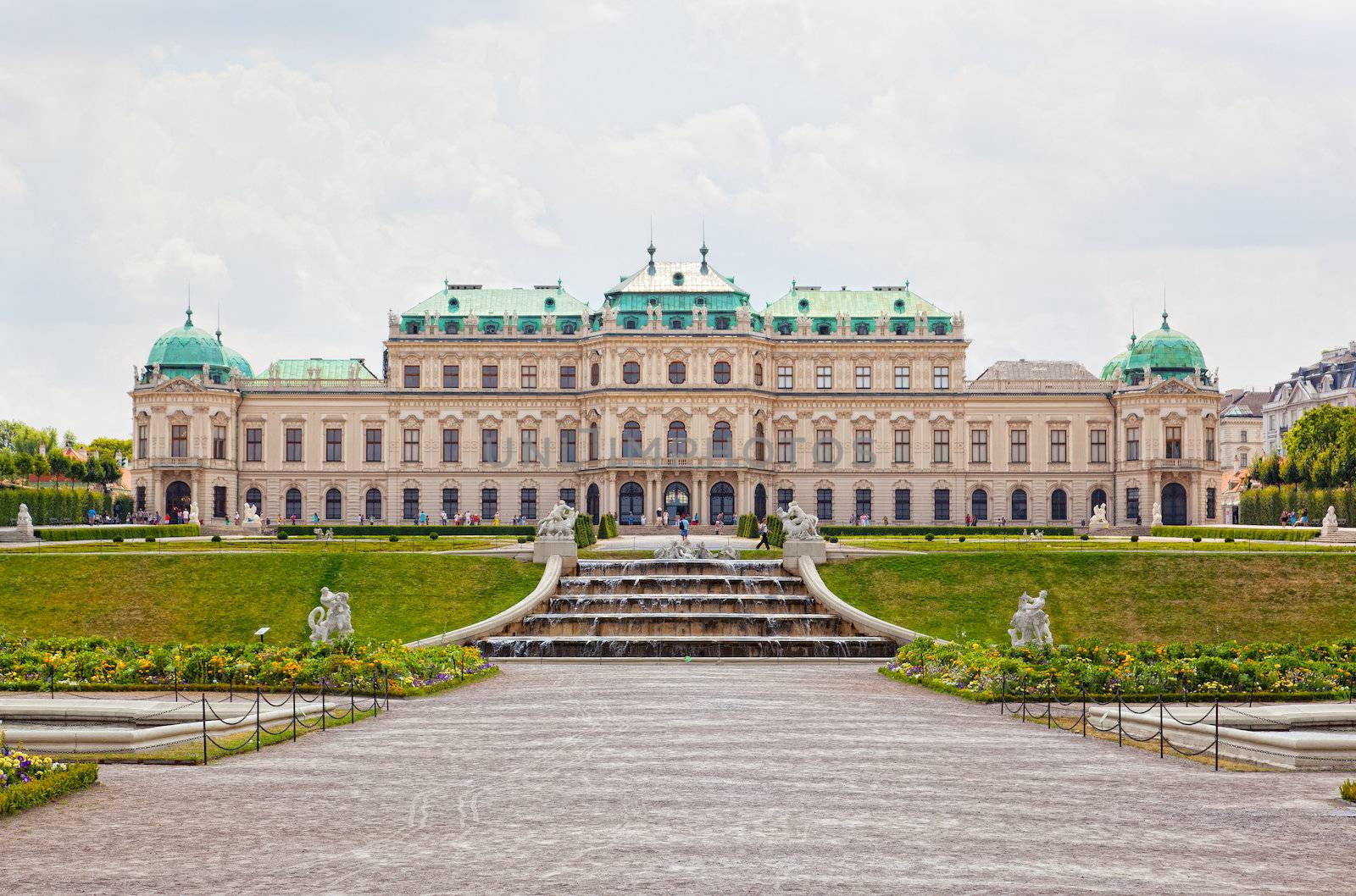 Belvedere palace in Vienna, Austria by elena_shchipkova