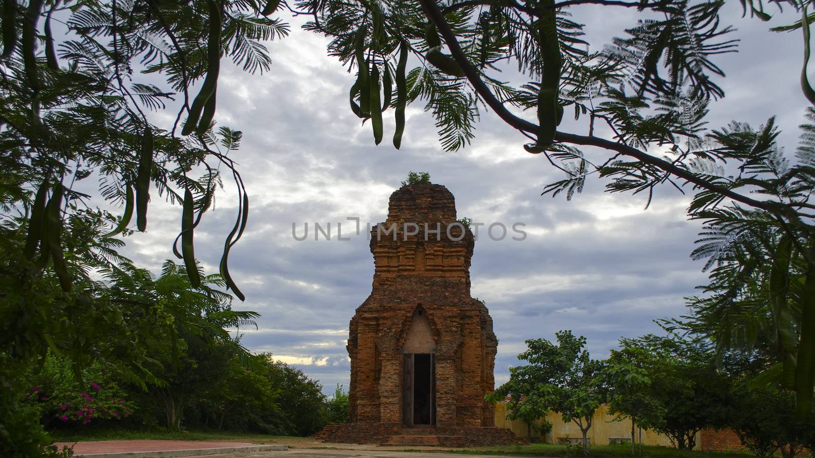 Thap Poshanu Tower. Complex of three Cham towers that were originally built as a temple to Shiva in the 8th century.