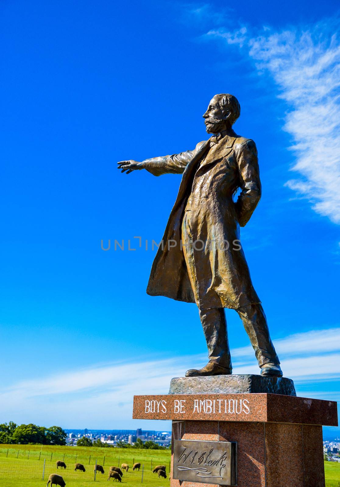 Professor Clark Statue in Sapporo Japan2