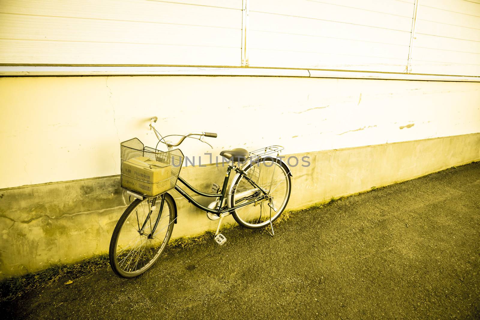 Old bicycle by gjeerawut