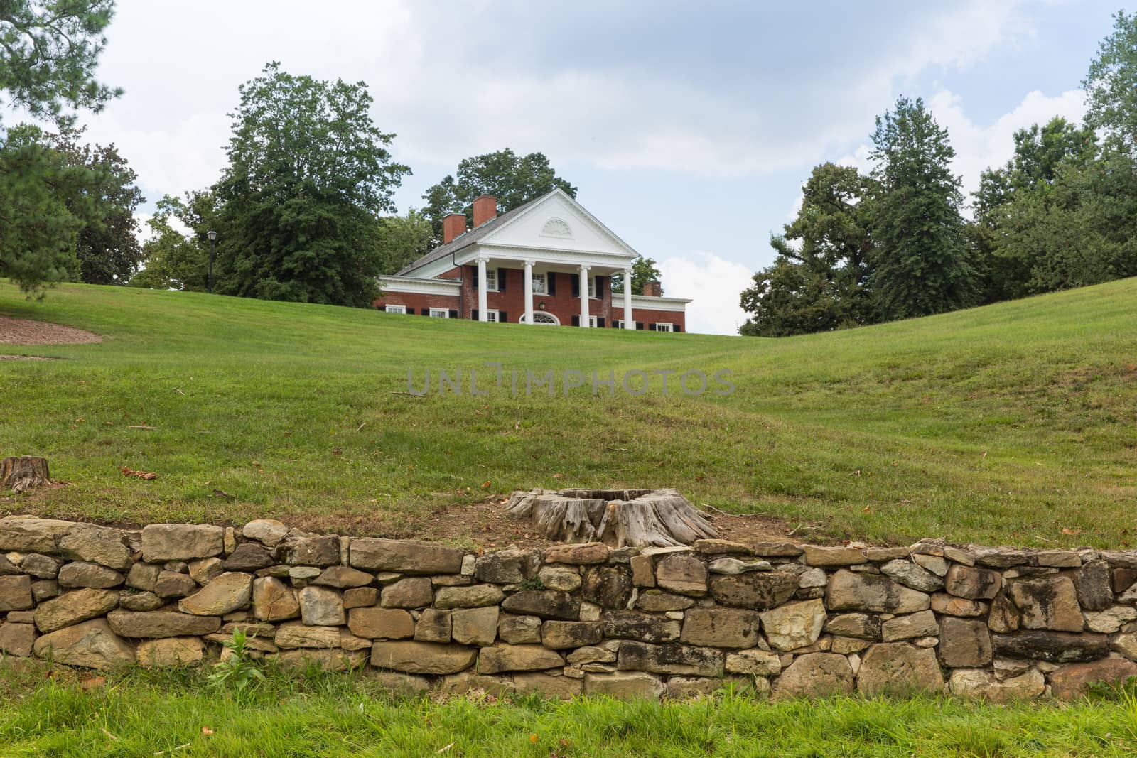 Marye's House on top of Marye's Heights was the center of the Confederate position during the Battle of Fredricksburg.