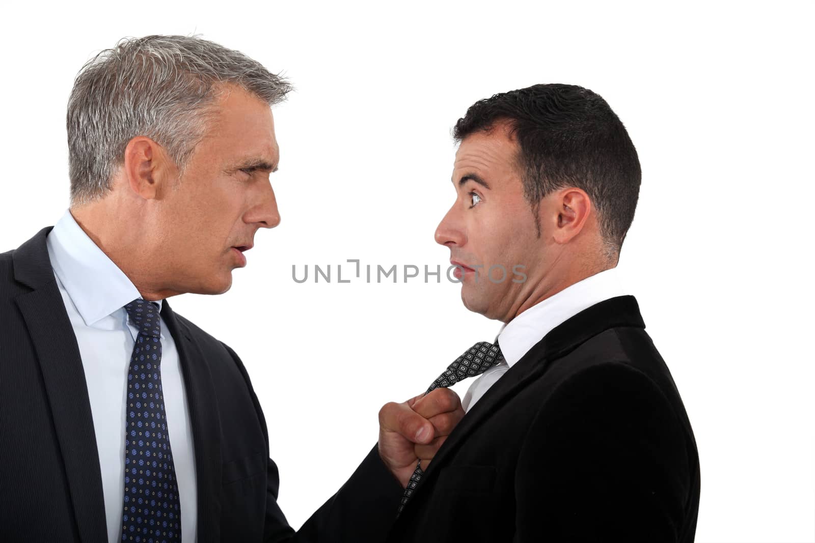 Businessmen having an argument
