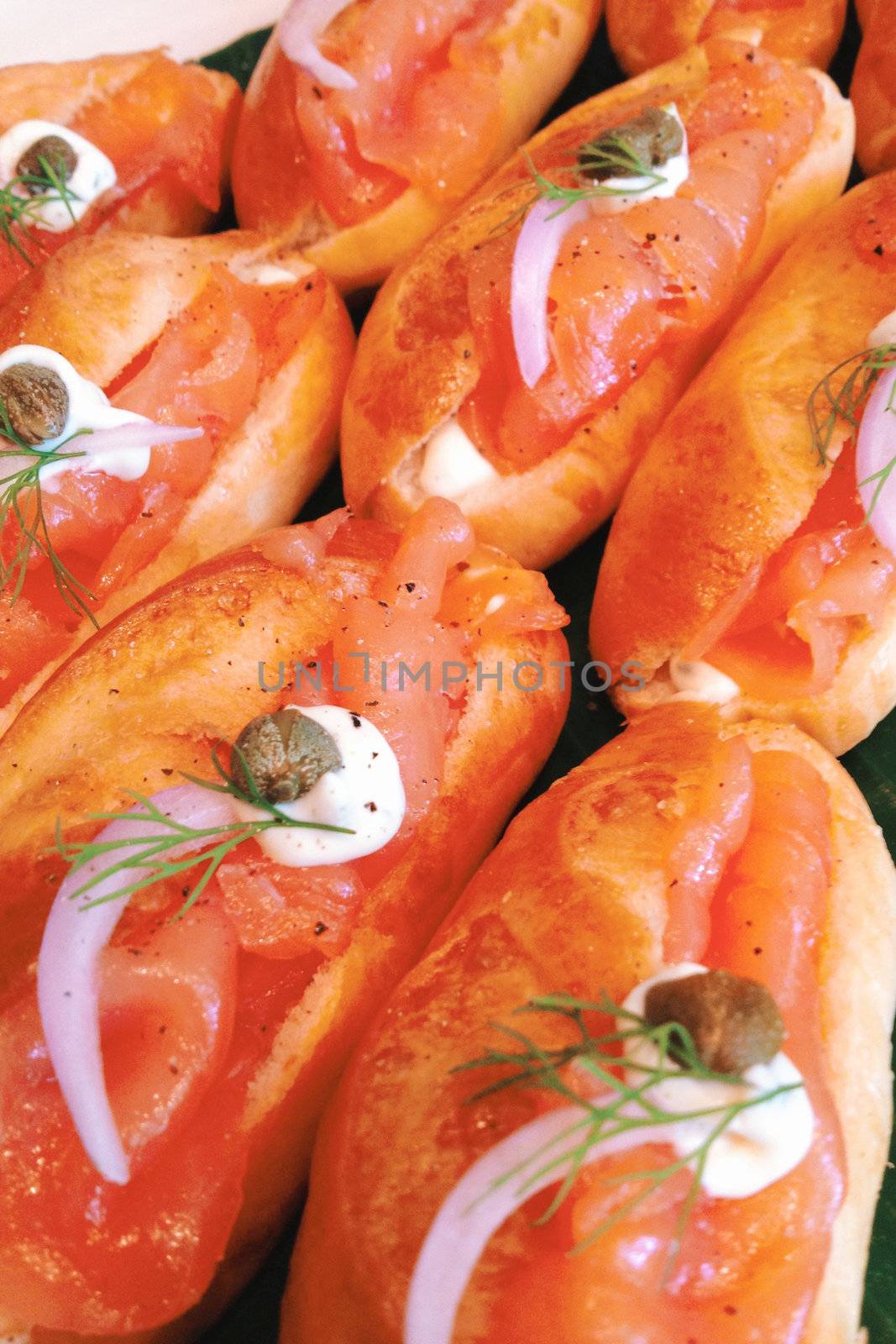 smoked salmon soft roll by ponsulak