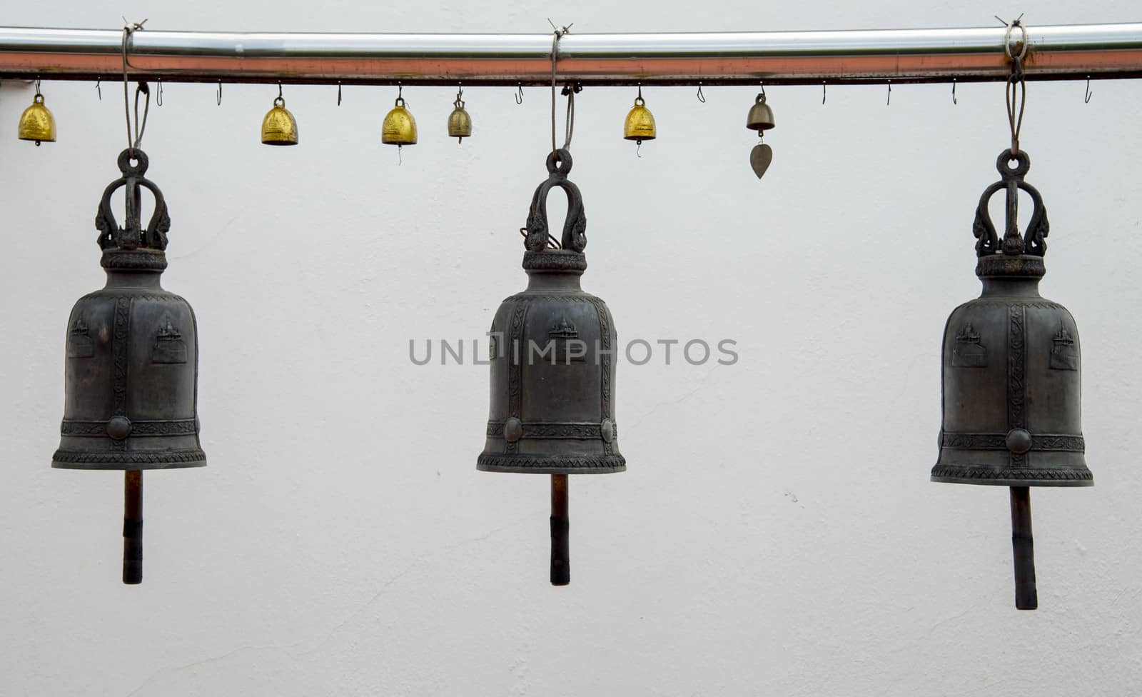 A lot of bells in the temple5