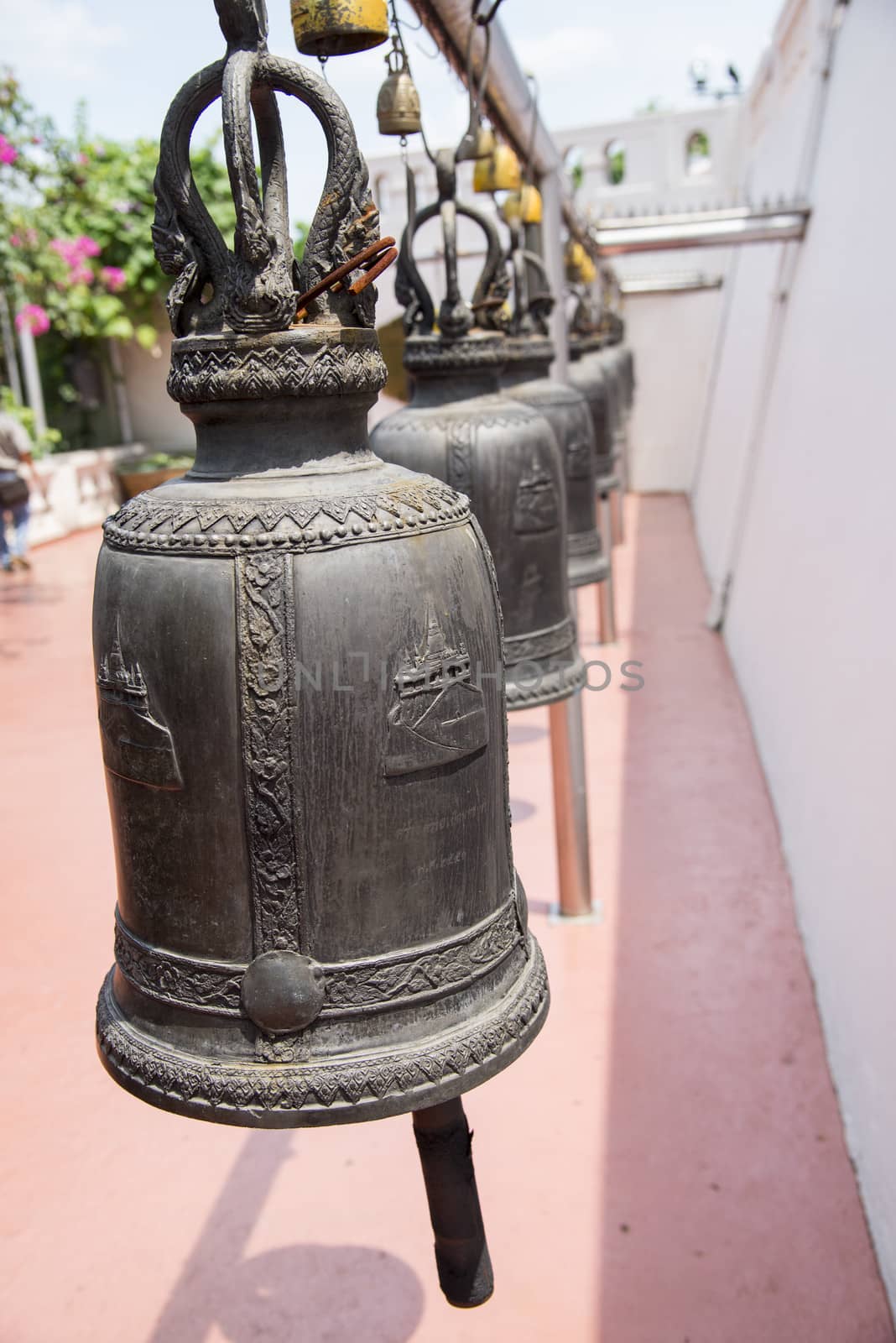 A lot of bells in the temple3
