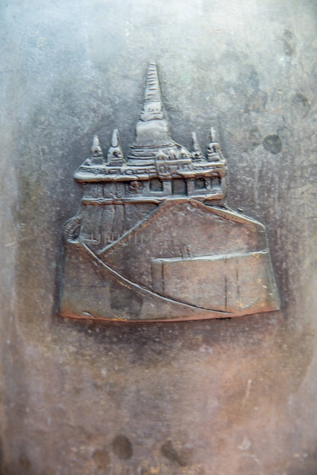 Temple drawing on Bell