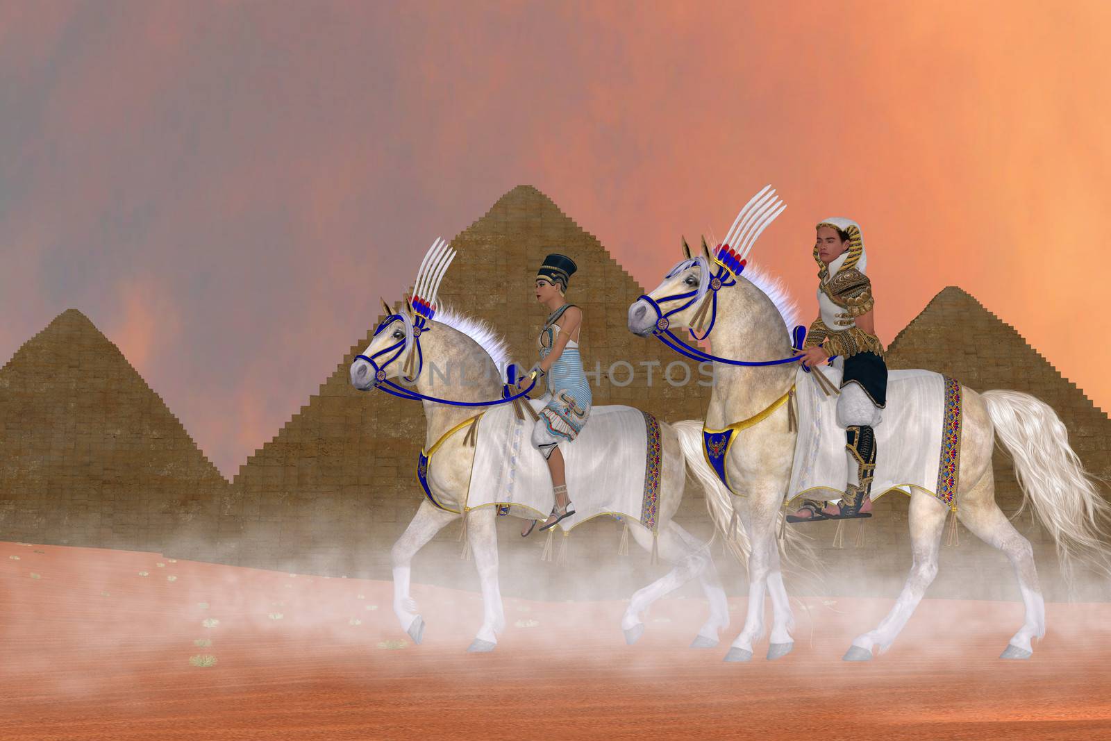 Great Pyramids and Nobility by Catmando