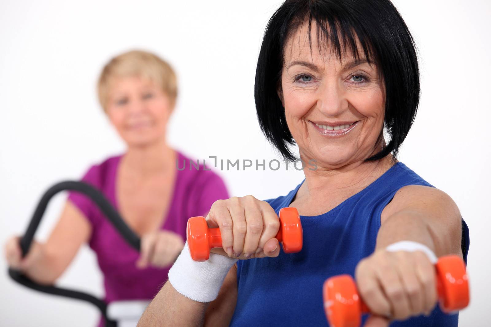 Mature women working out by phovoir