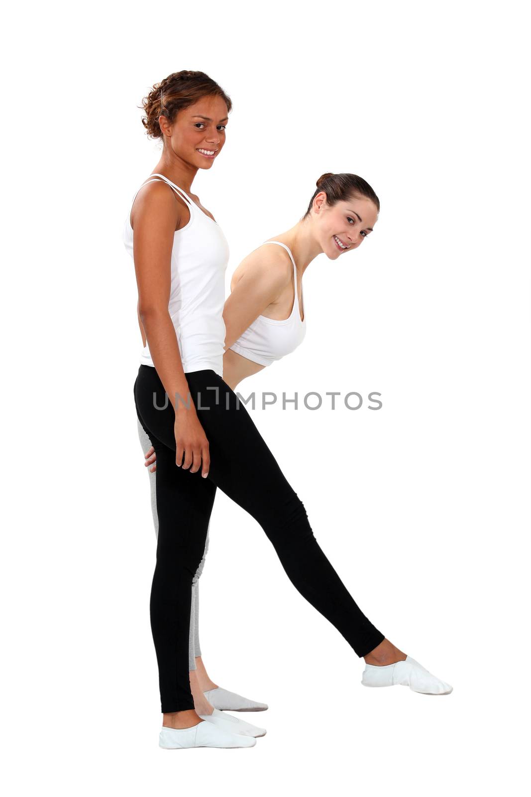 two female dancers