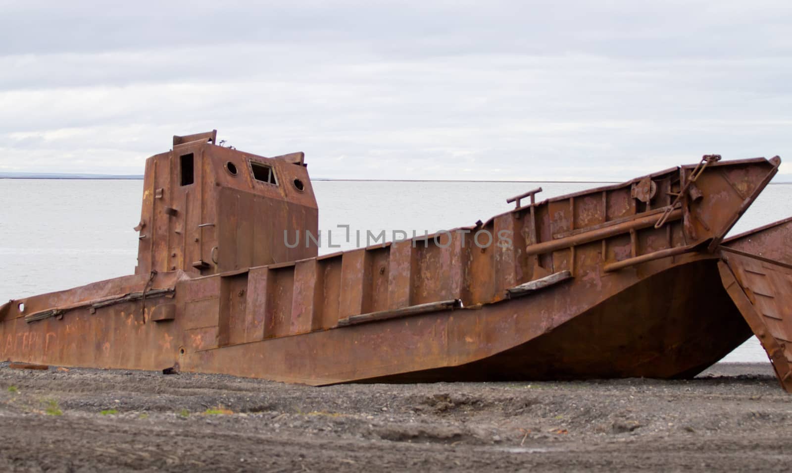 very rusty ship by max51288