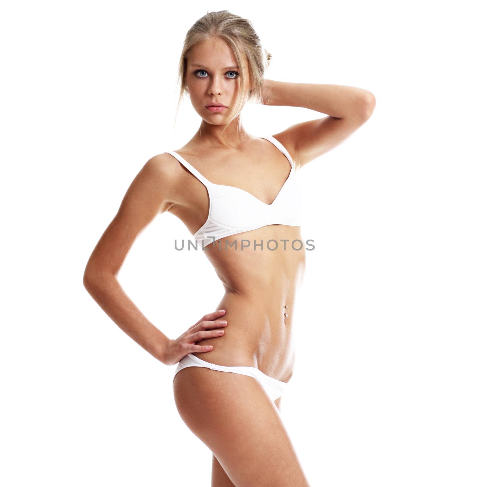 Sexy underwear model