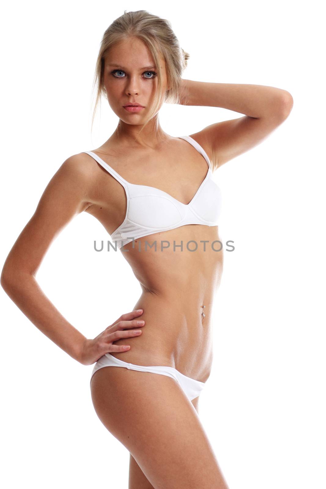 Sexy underwear model