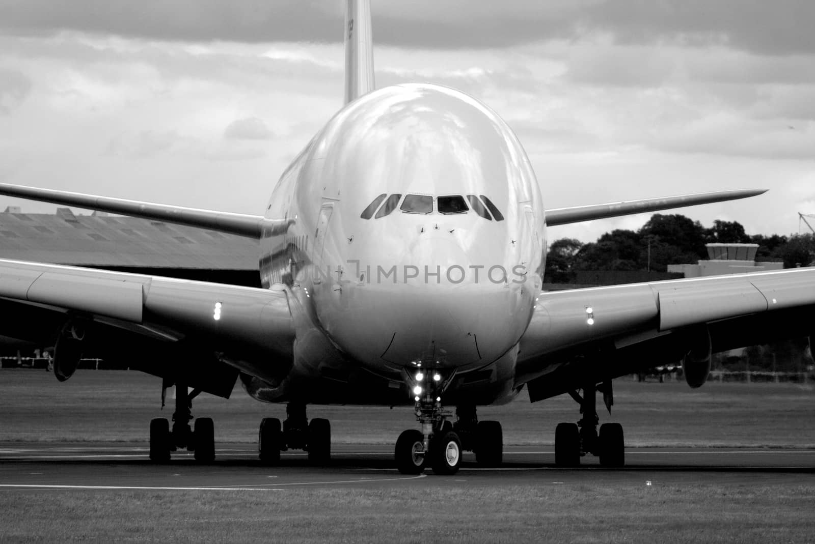 Beautiful Airbus photo at Farnborough