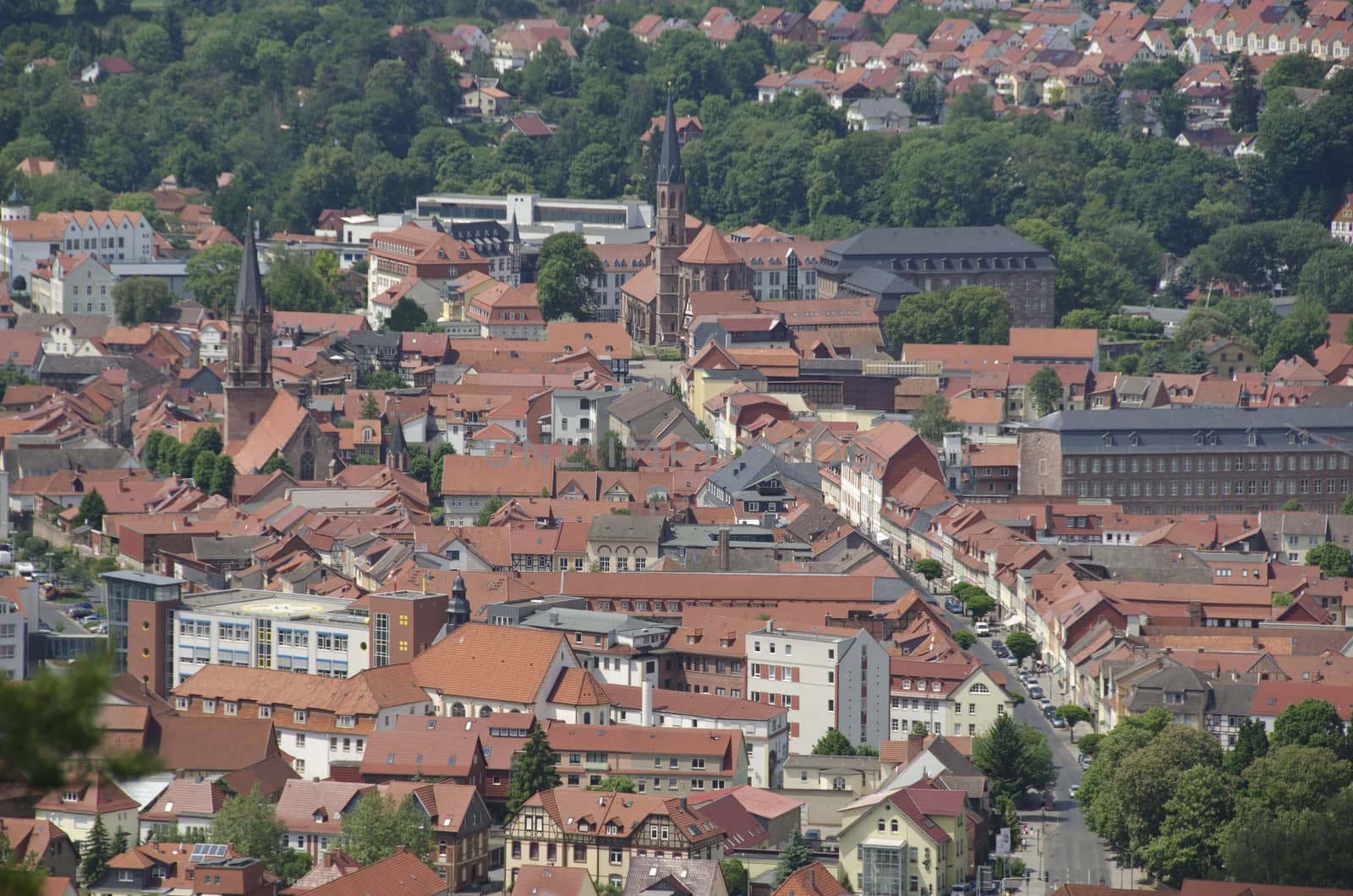 Panorama of Heilbad Heiligenstadt by Arrxxx