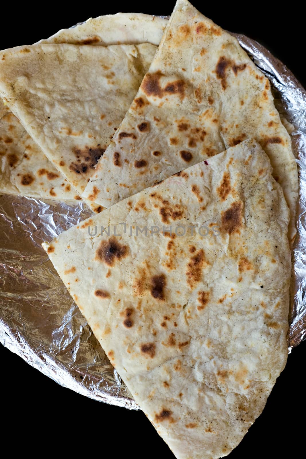 fried bread of india - cheese and Garlic Naan Indian Flatbread