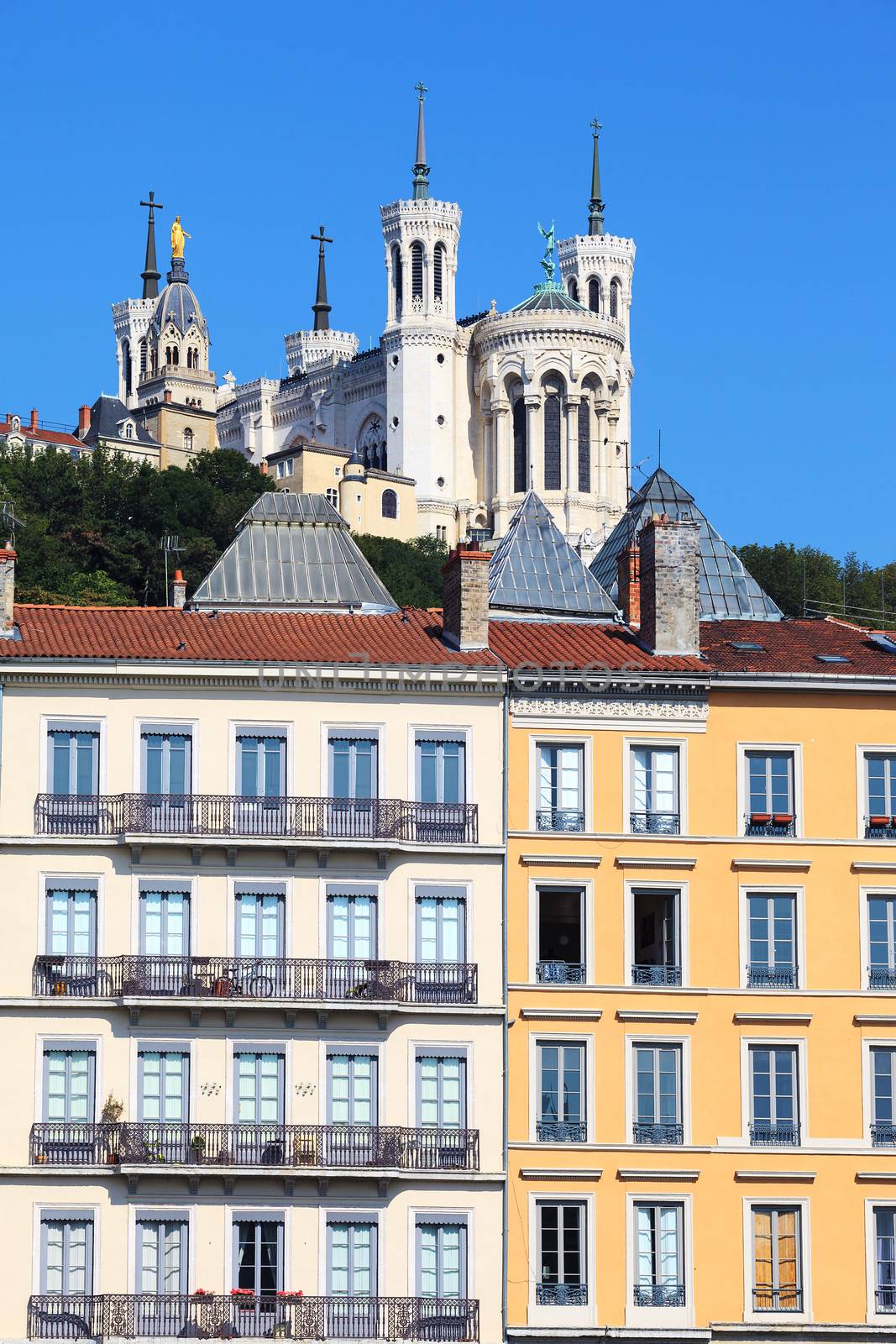 view of Notre Dame de Fourviere by vwalakte