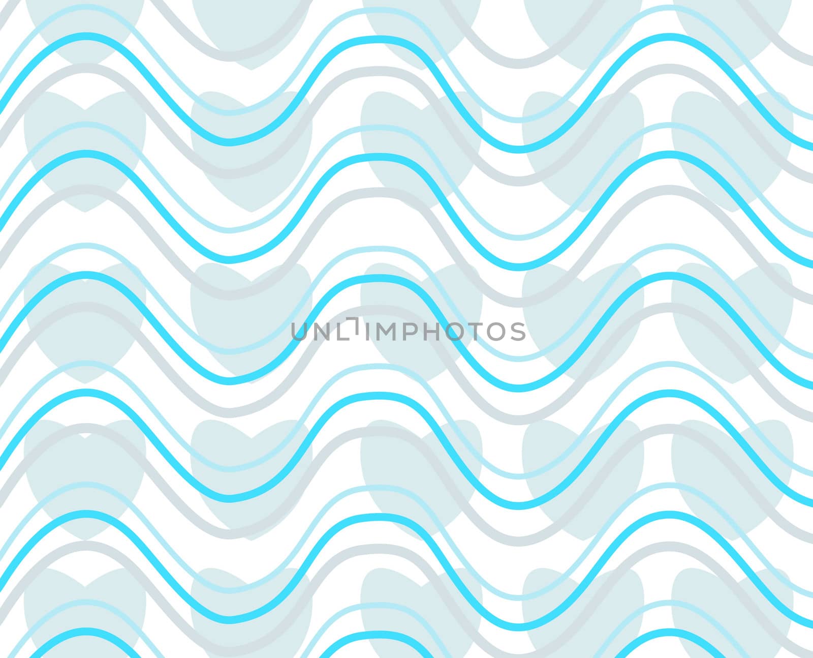 Abstract Seamless Pattern made in 2d software