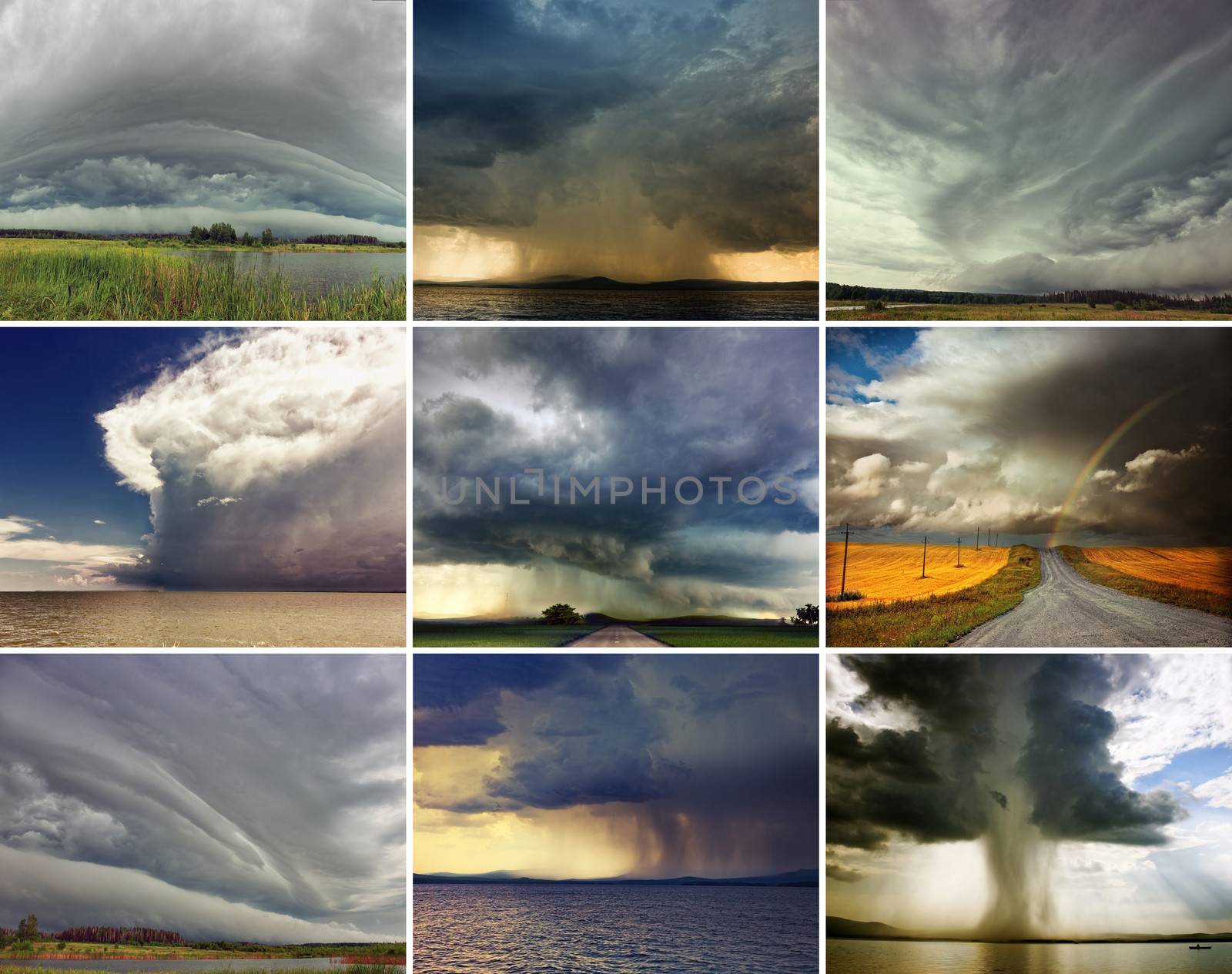 unique storm clouds photo set