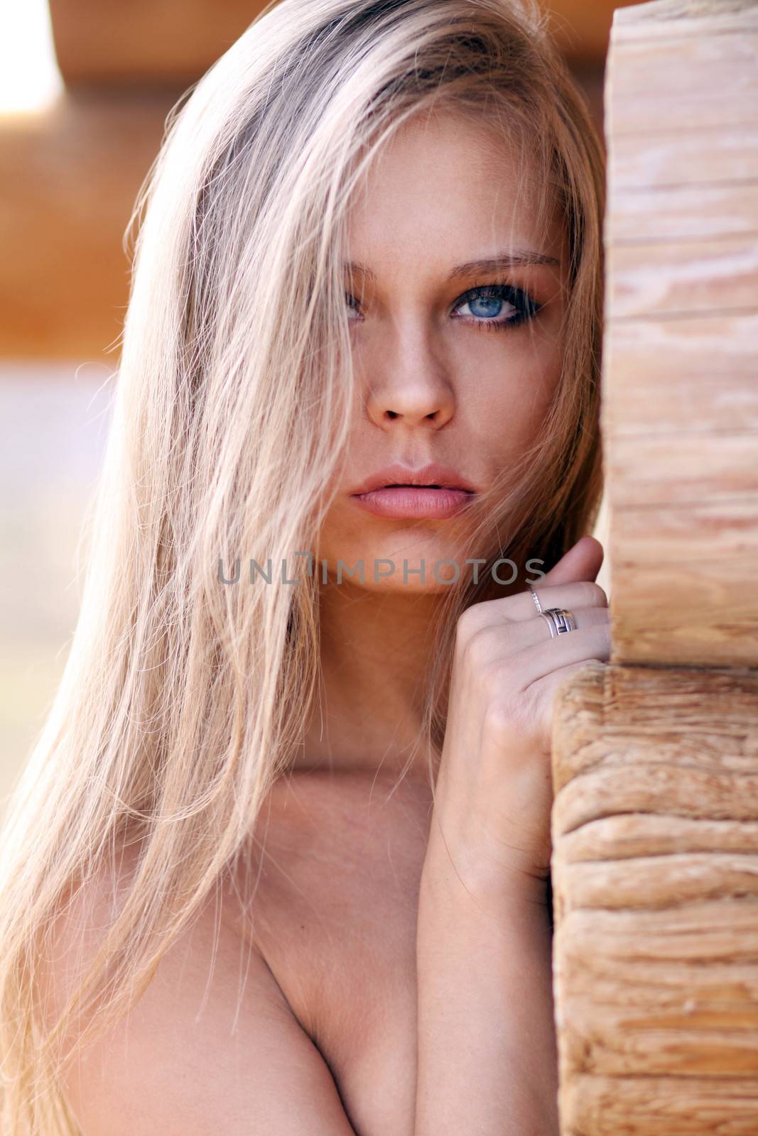 Portrait of a young pretty woman