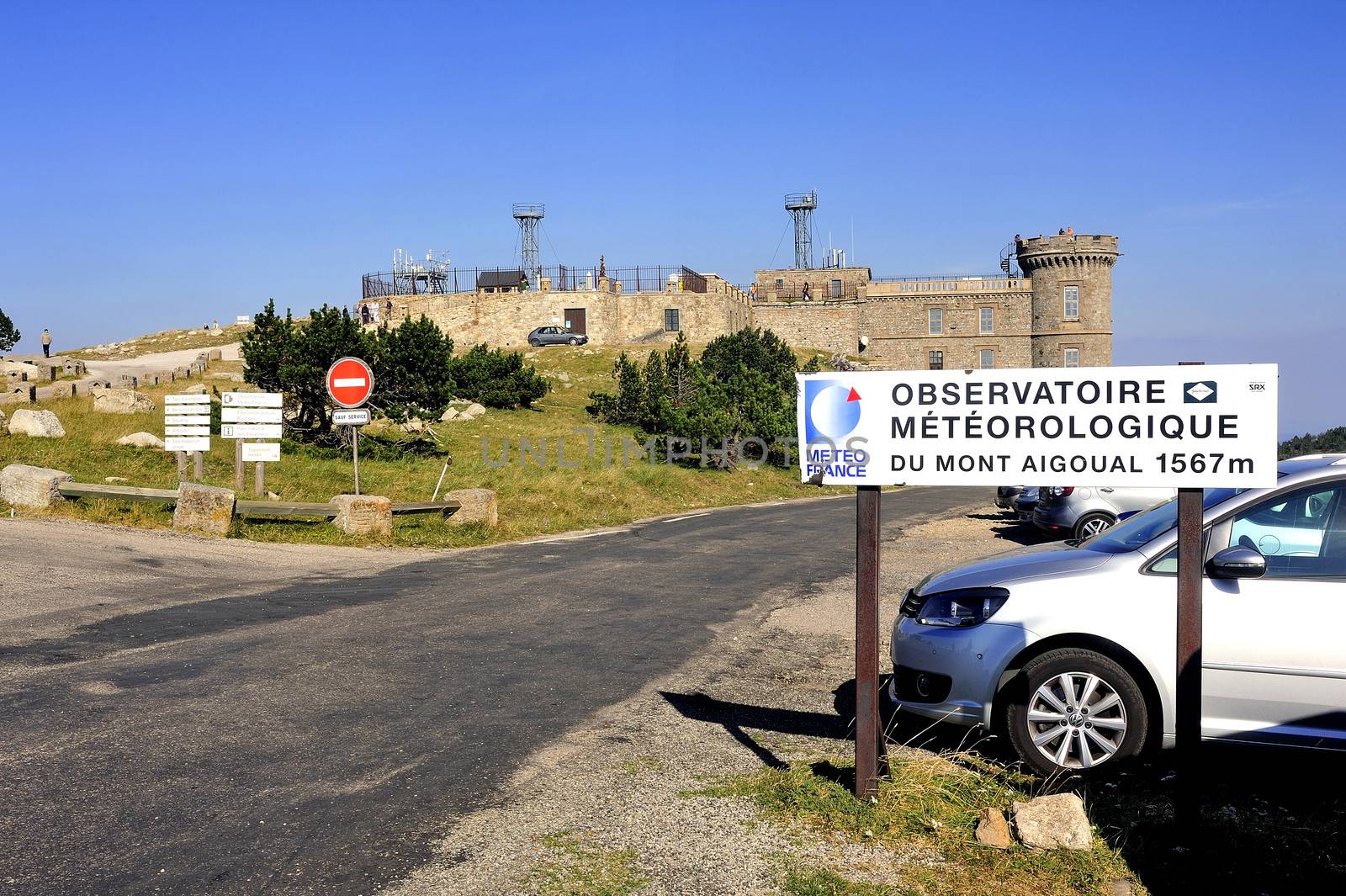 weather observatory of the Aigoual mount