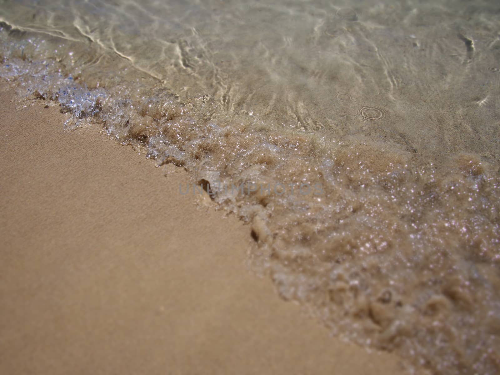 Sand on the beach