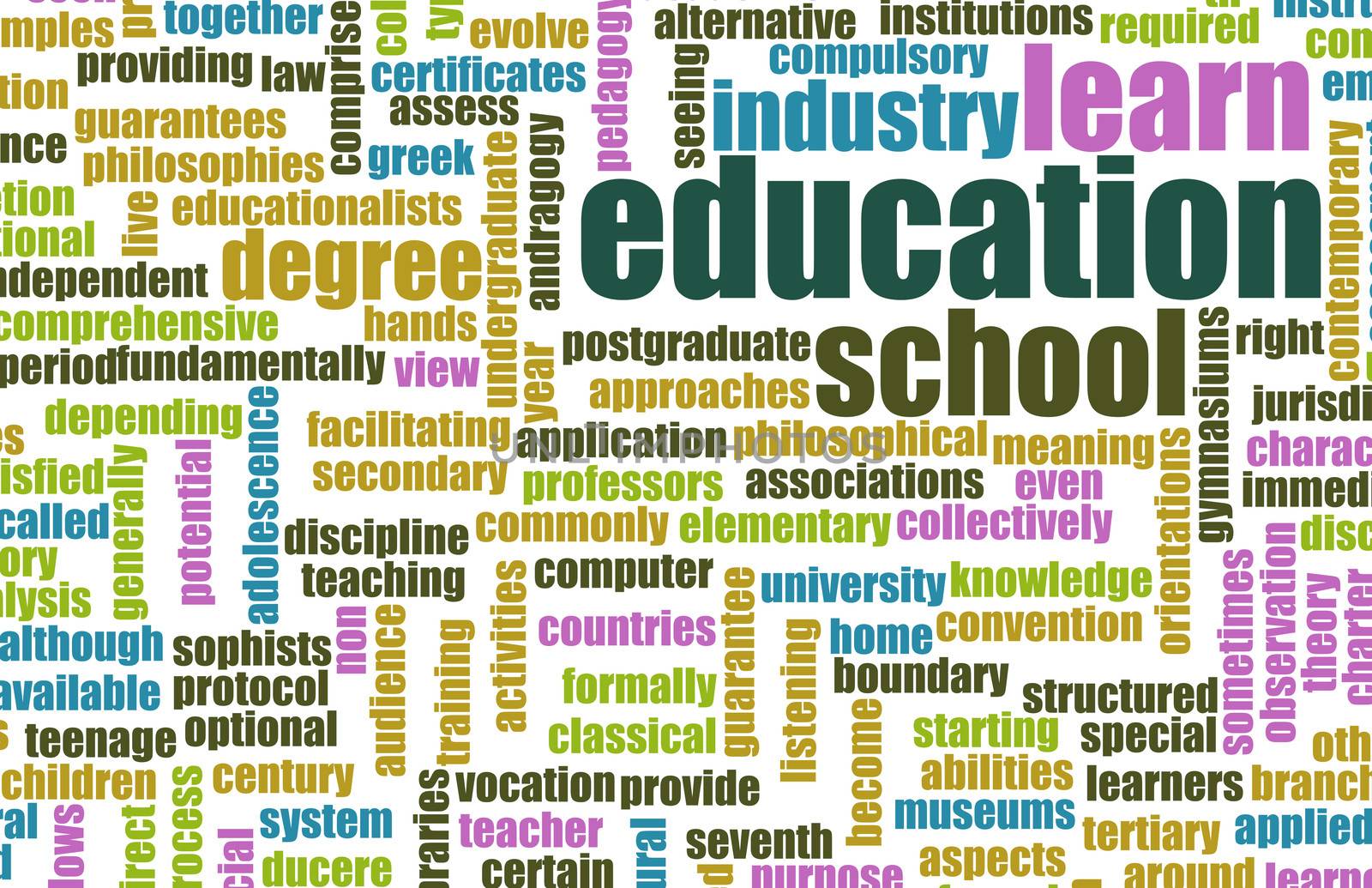 Education Sector and Other Related Terms as Art