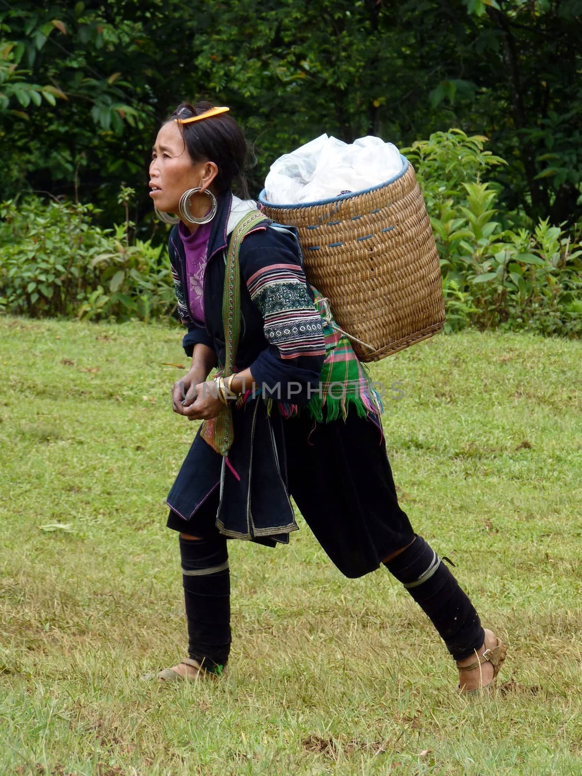 Hmong woman in Sapa, Vietnam