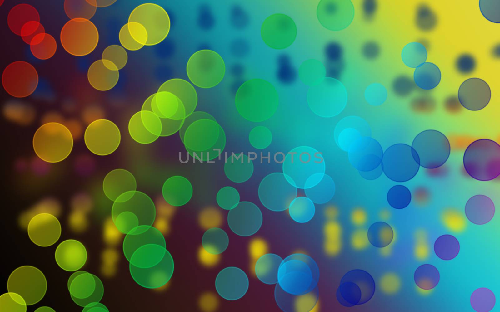 colorfull color circle bokeh on abstract background